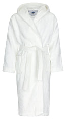 Green - Children's bathrobe type 172 350g/m² single ply terry - in white