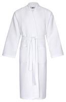 Professional - Bathrobe Kimono type 900 250g/m² waffle piqué - in white 