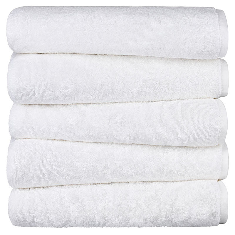 Green - Towels Eco-Soft 500g/m²- in white 