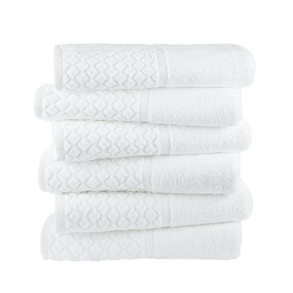 Economy - Towels - Karo-Line 430g/m²- in white
