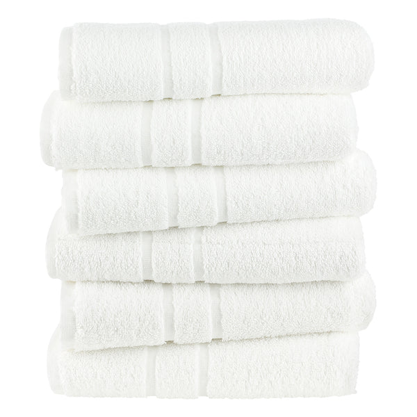 Economy-Towels - Line-Star light 420g / m² - leasing classic in white